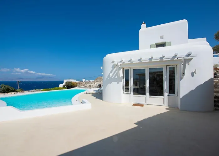 ヴィラ Magdalena Mykonos Agios Ioannis Diakoftis