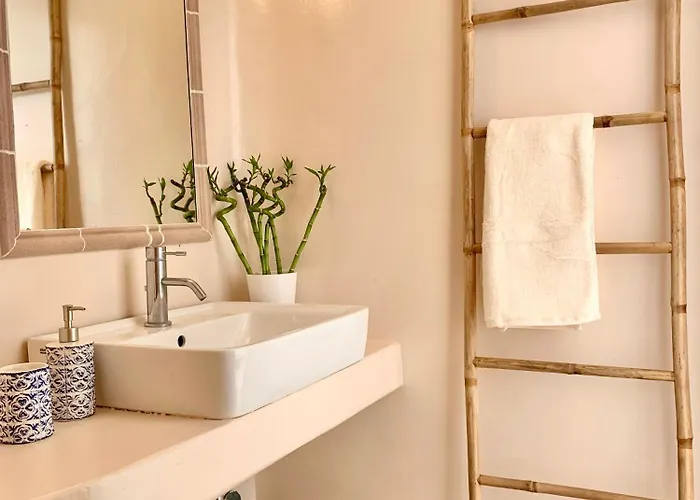 ヴィラ Magdalena Mykonos Agios Ioannis Diakoftis